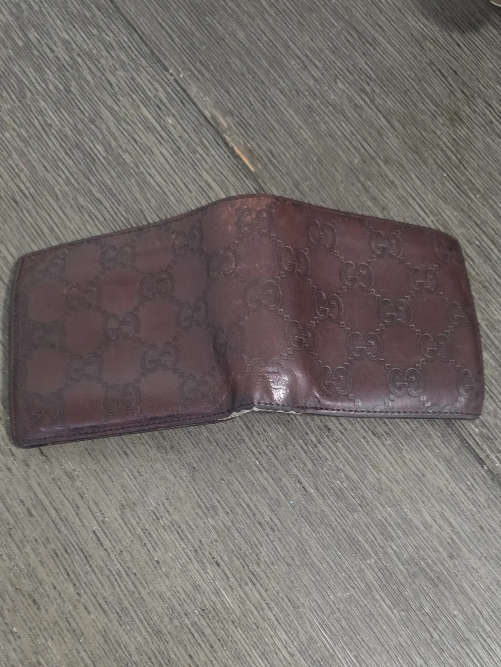 Authentic Gucci Guccisima Bifold Wallet